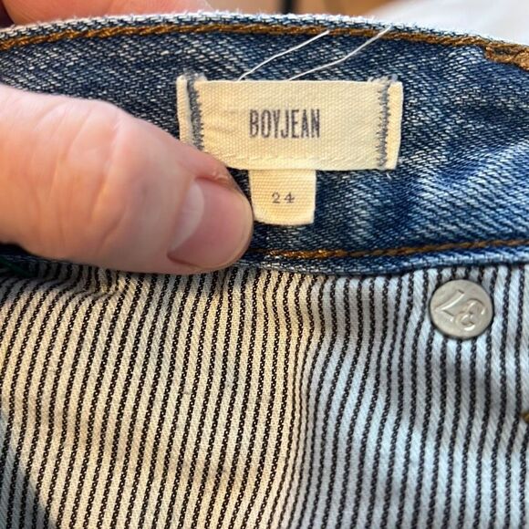 Madewell The Boyjean: Raw-Hem Original Size 24 - Picture 5 of 8